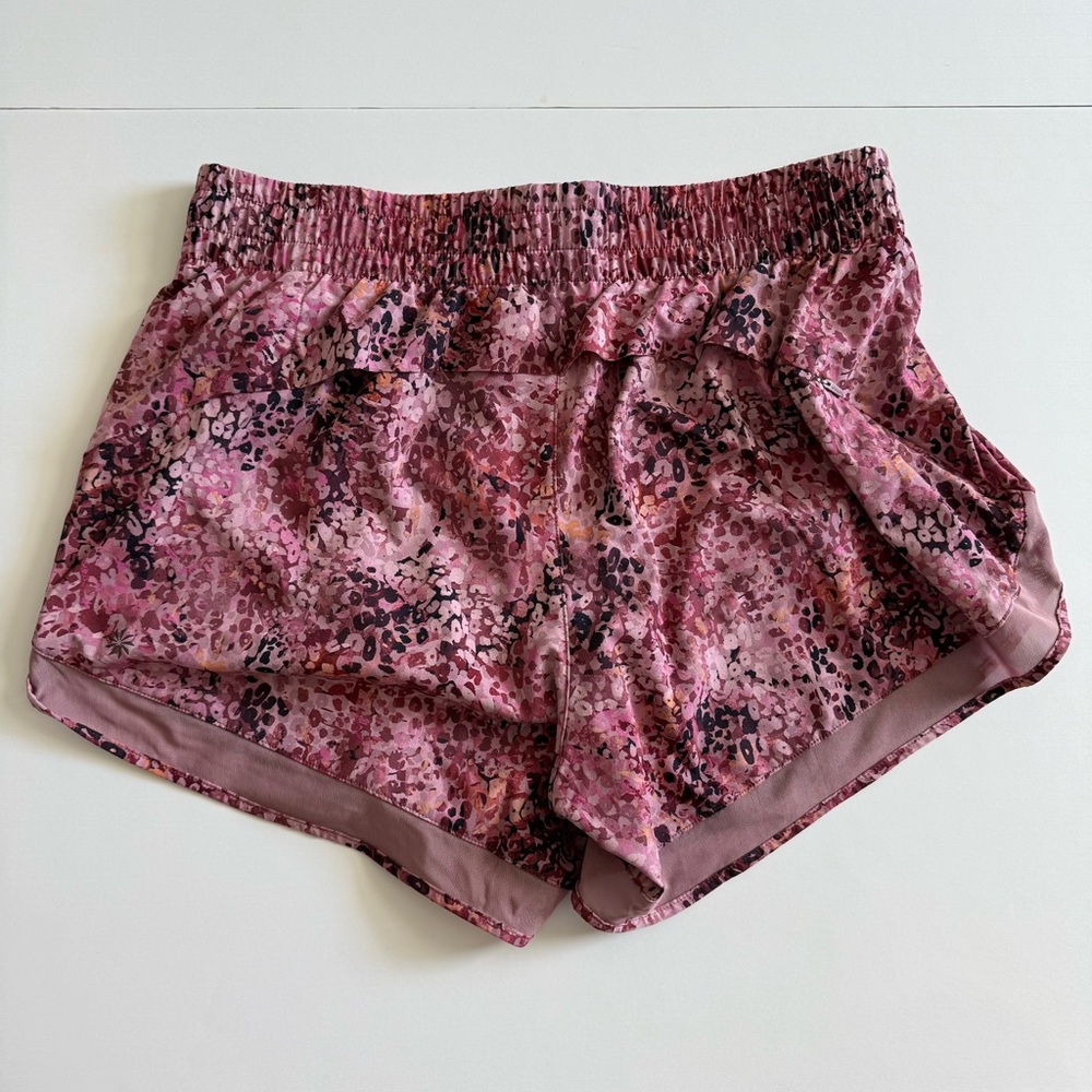 Athleta Printed Mesh Racer Run Short 4" - Picture 5 of 6